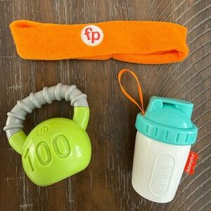 Fisher-Price baby workout rattle set